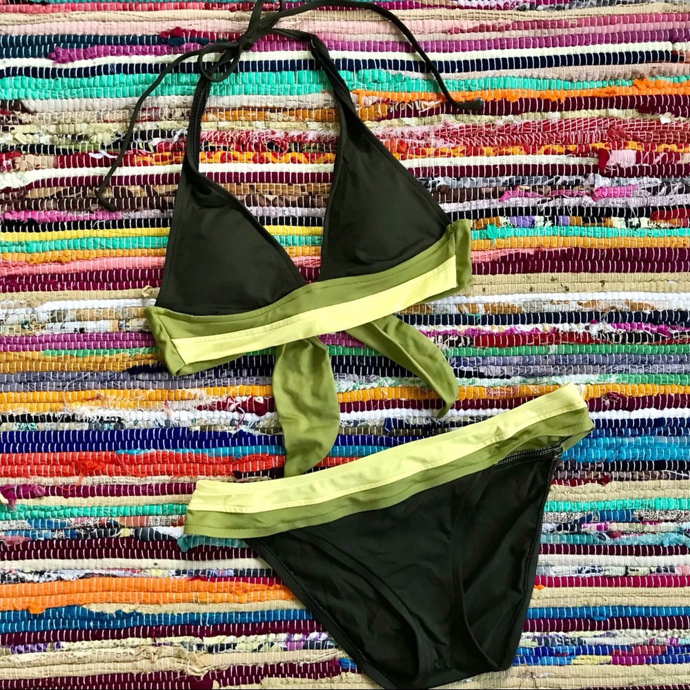Mossimo ~ Colorblock bikini 2-piece